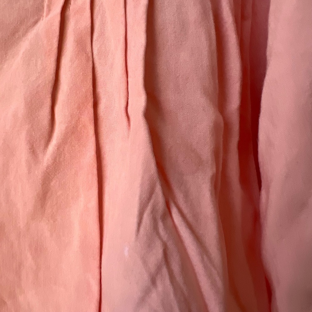 Freebird Pink Cold Shoulder Button Up Top with Lace Detail - Picture 3 of 4
